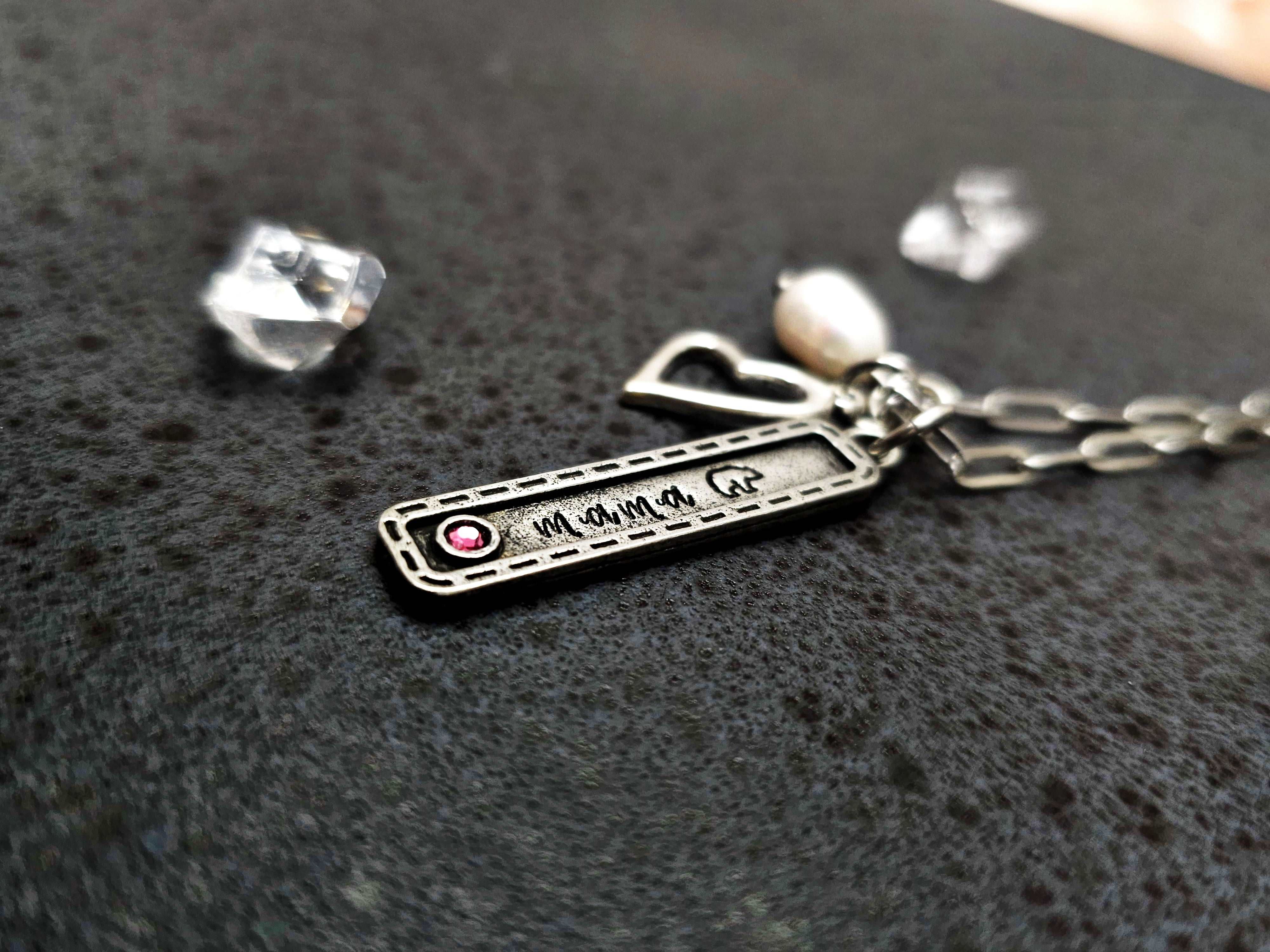 Mama Bear Necklace, Fierce Mother, Mama Necklace, Protective Mother, Mom Necklace, Birthstone Necklace, Bar Necklace, Unconditional Love
