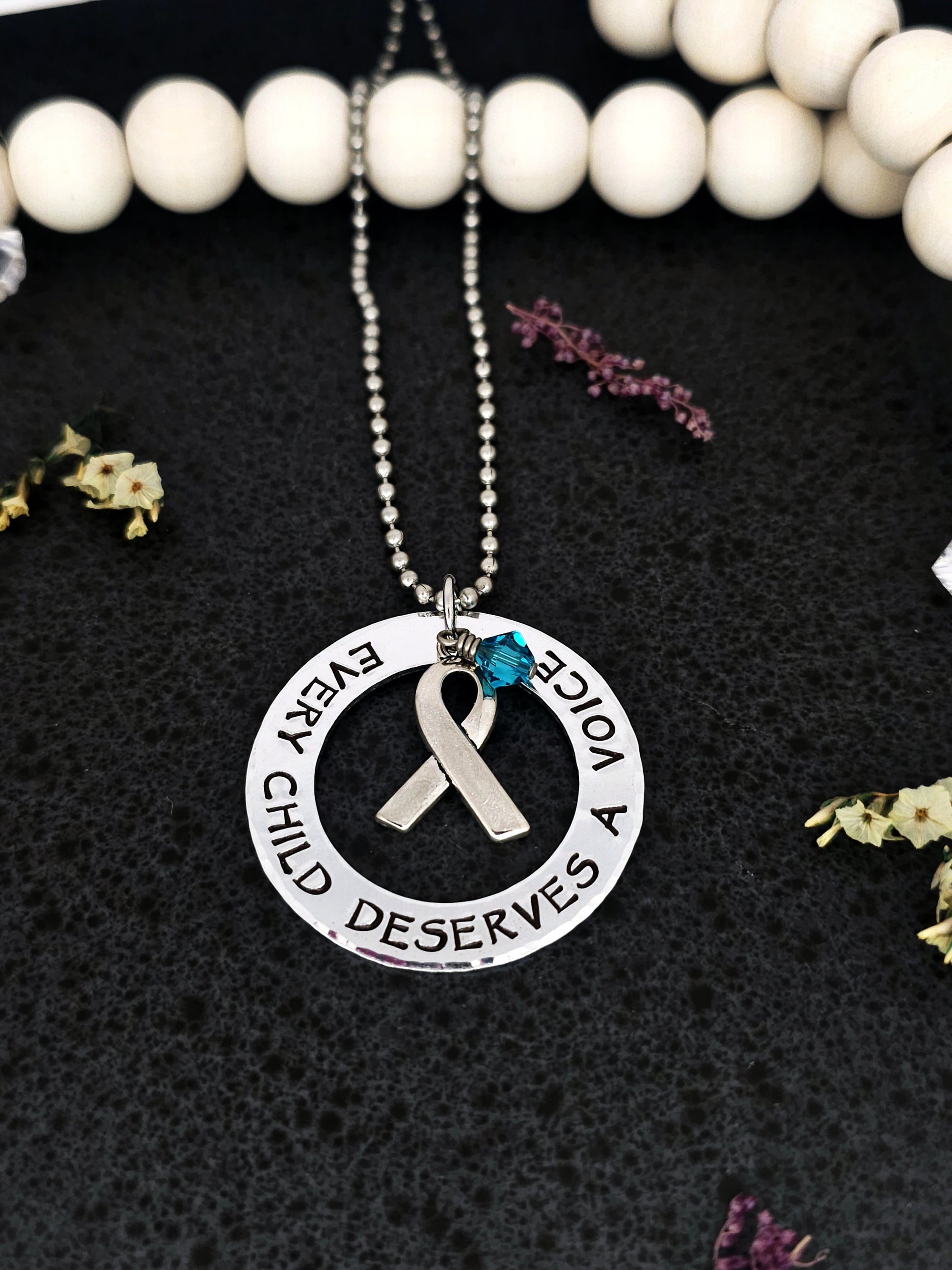 Every Child Deserves A Voice Necklace - Apraxia Awareness & Support - Apraxia of Speech
