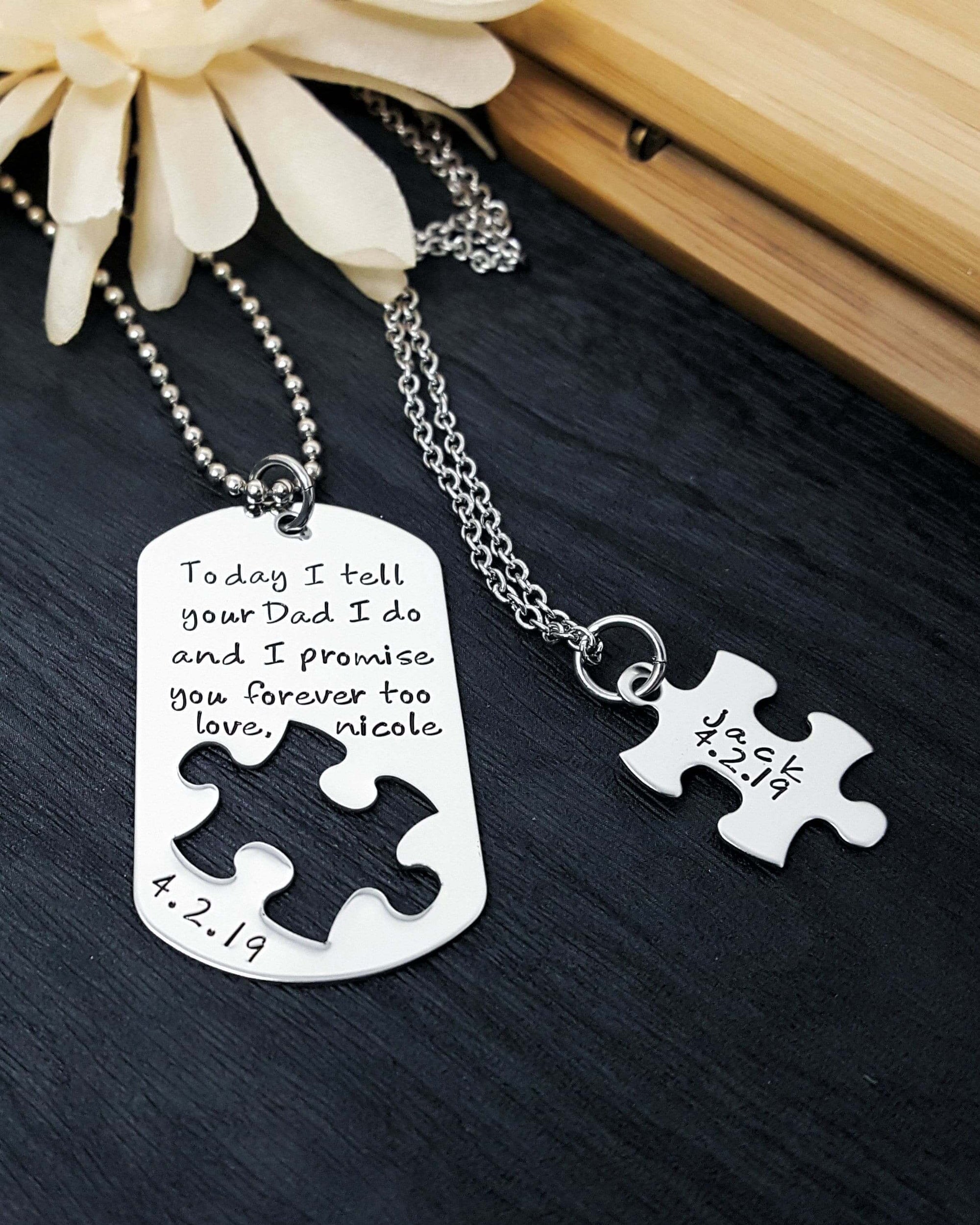 Personalized Gift Wedding, Wedding gift for step children, Step son gift, Step daughter gift, New Step Mom