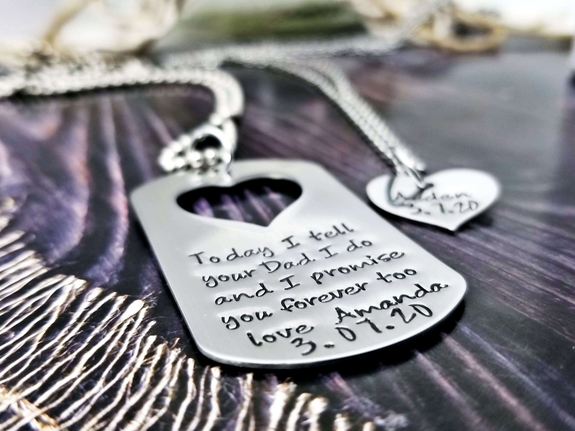 Personalized Gift Wedding, Wedding gift for step children, Step son gift, Step daughter gift