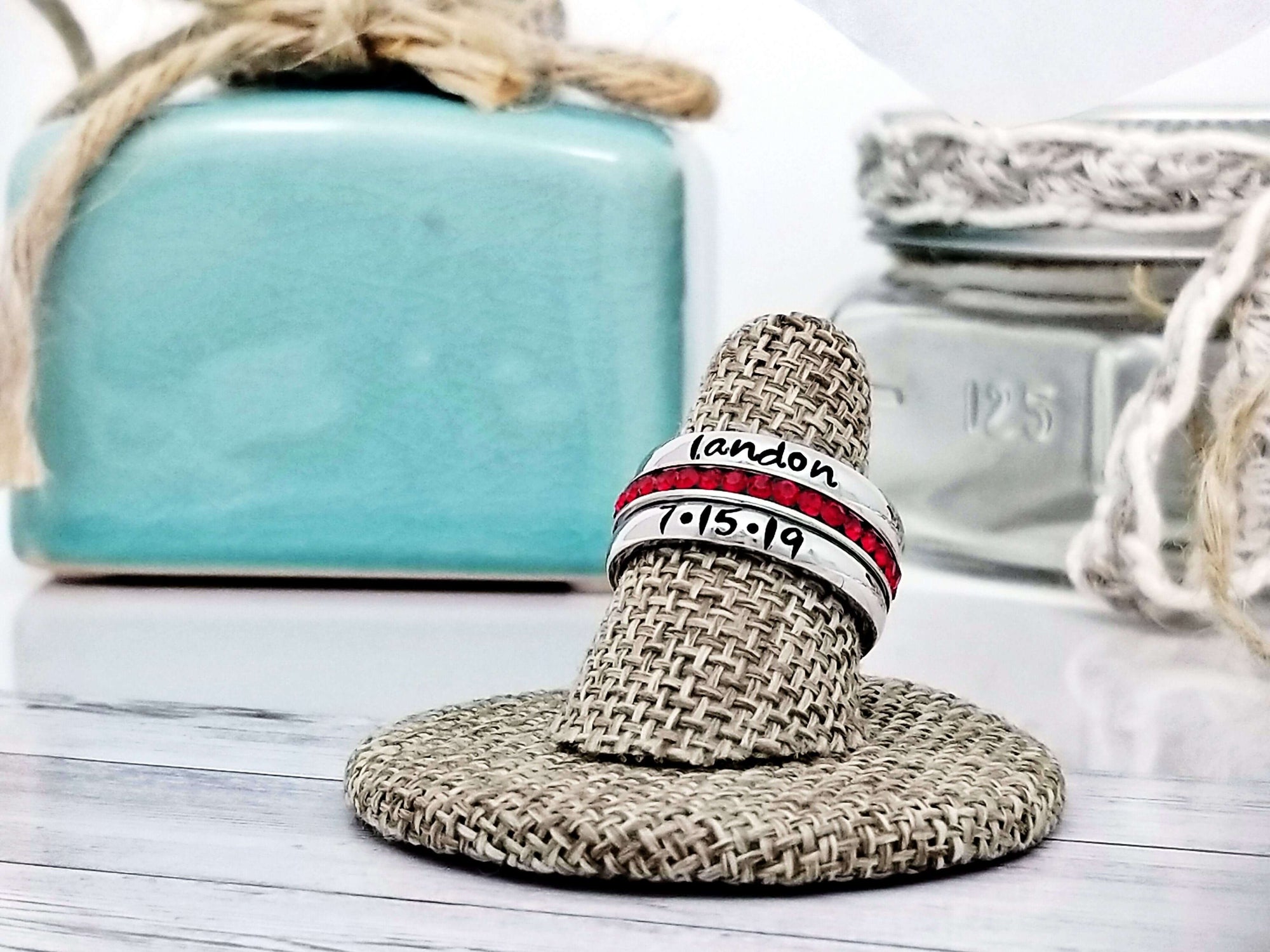 Statement Ring, Feminist Ring, Feminist Jewelry, Stacking Ring, Personalize Jewelry, Hand Stamped Ring, Silver Personalize Ring, Stackable