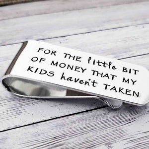 Father's Money Clip, Custom Money Clip, Funny Dad Gift #1 Dad, Fathers Day Gift, Gift for Dad