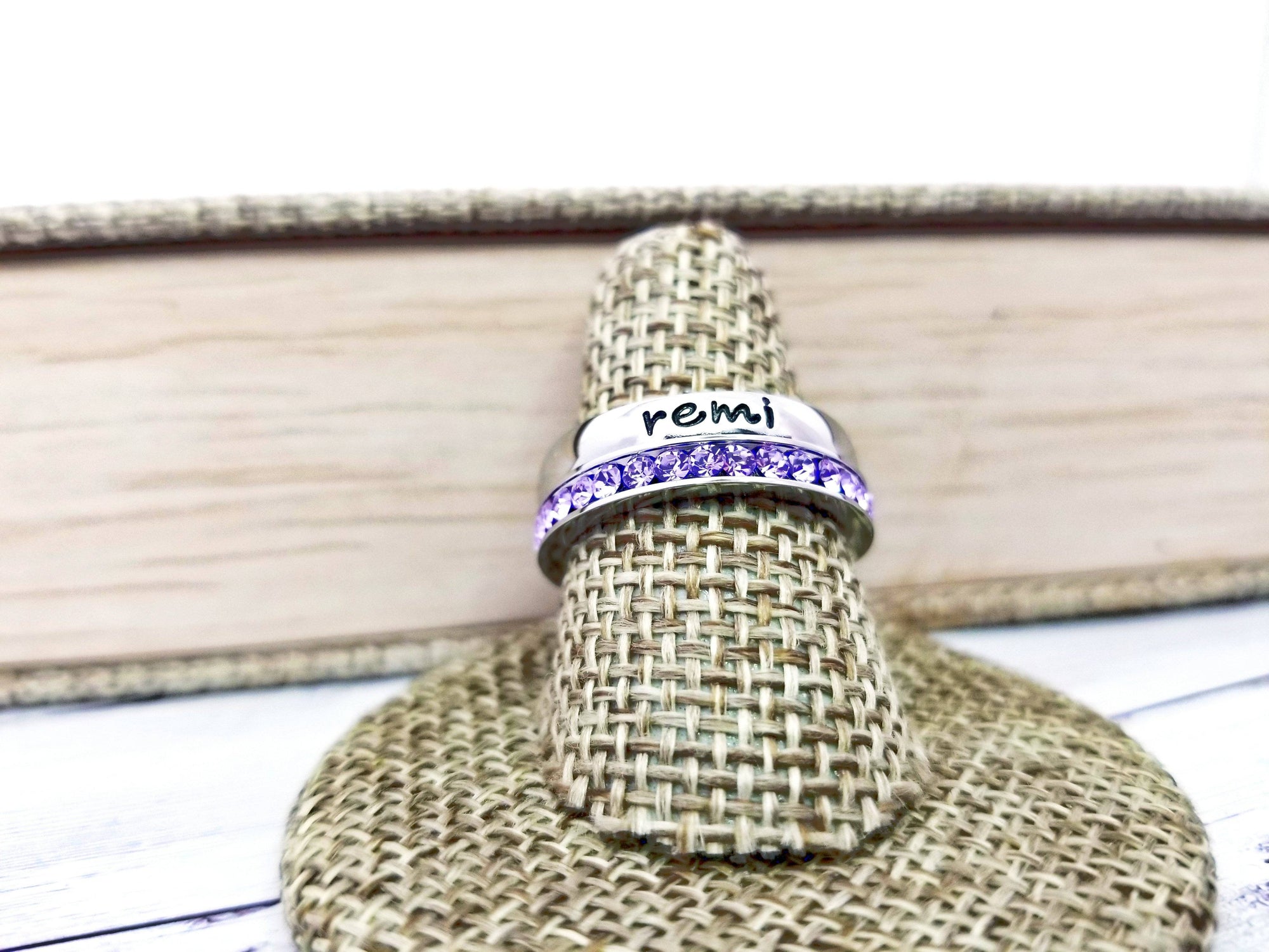 Statement Ring, Feminist Ring, Feminist Jewelry, Stacking Ring, Personalize Jewelry, Hand Stamped Ring, Silver Personalize Ring, Stackable