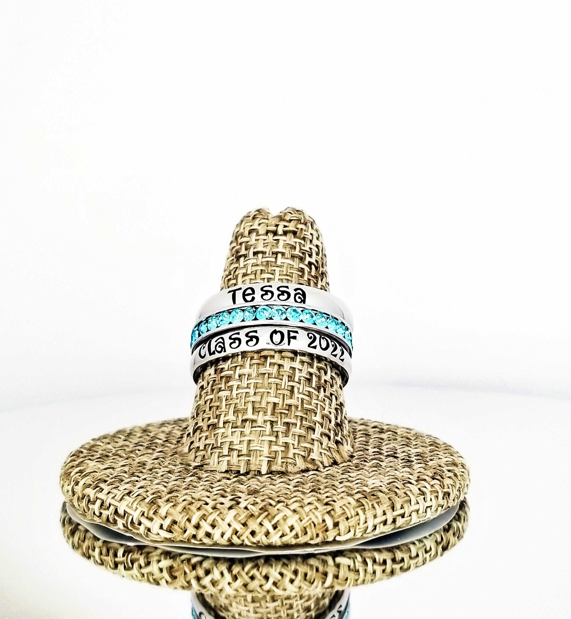 Cheer Team Ring, Class Ring, School Ring,  Senior Ring, Affordable Class Ring, Graduation Jewelry