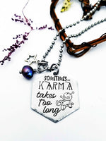 Karma Necklace, VooDoo Doll Necklace,