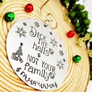 Custom Christmas Ornament, Handmade Ornament, Personalized Christmas Ornament, Funny Ornament Gift