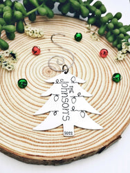 Family Christmas Ornament, Handmade Ornament, Personalized Christmas Ornament, Funny Ornament Gift