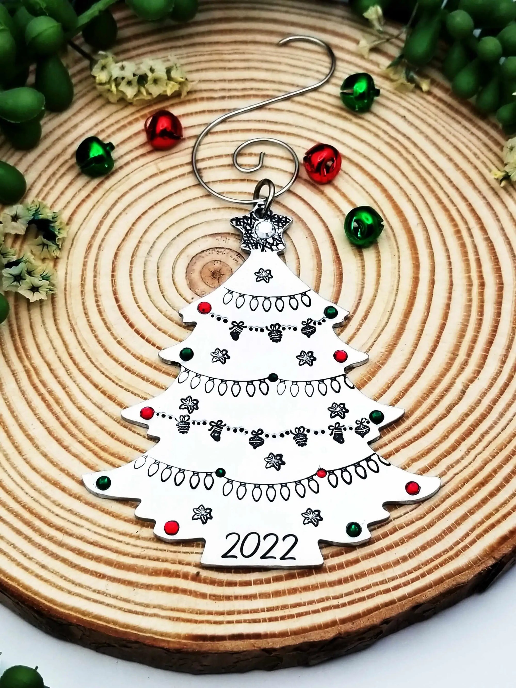 2022 Custom Christmas Ornament, Yearly Ornament, Handmade Ornament, Personalized Christmas Ornament, Funny Ornament Gift