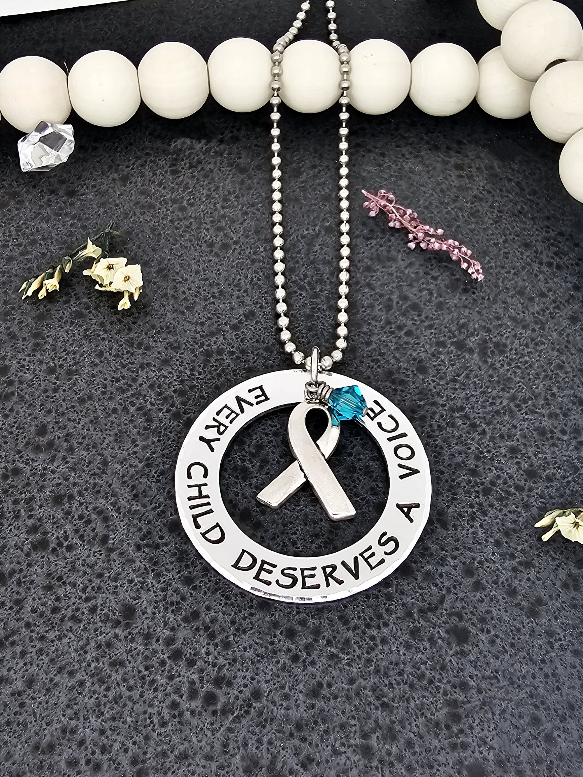 Every Child Deserves A Voice Necklace - Apraxia Awareness & Support - Apraxia of Speech