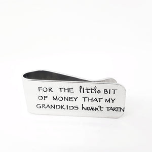 Grandfather's Money Clip, Custom Money Clip, Funny Papa Gift #1 Papa, Fathers Day Gift, Gift for Dad, Money Clips, HandmadeLoveStories, HandmadeLoveStories , [Handmade_Love_Stories], [Hand_Stamped_Jewelry], [Etsy_Stamped_Jewelry], [Etsy_Jewelry]