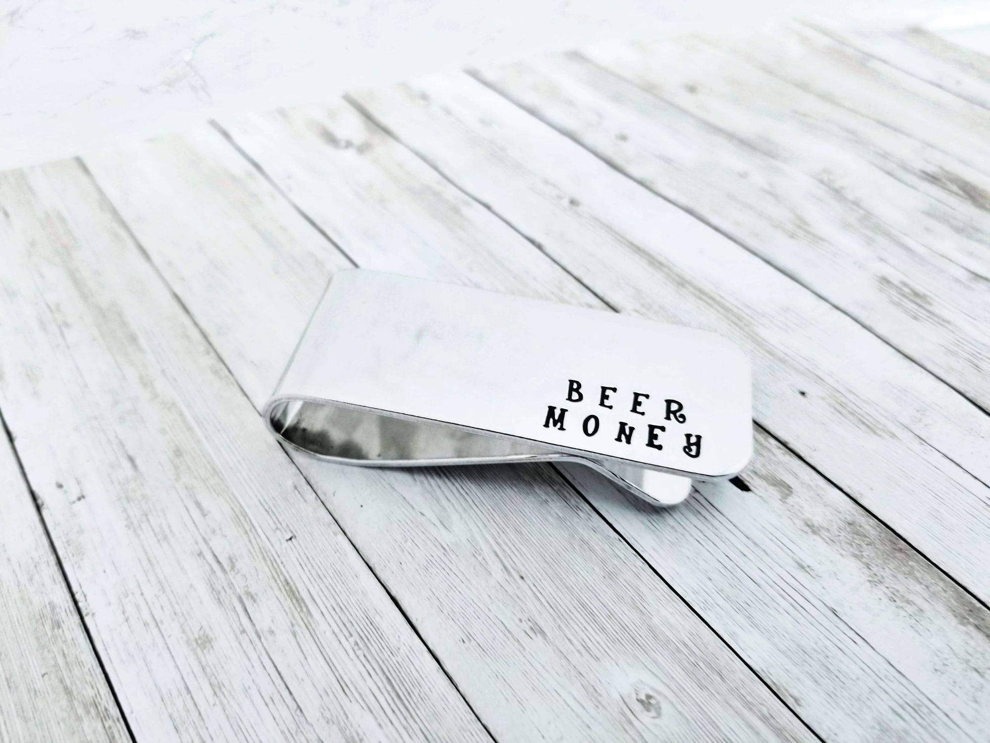 Beer Money Clip, Custom Money Clip, Funny Dad Gift #1 Dad, Fathers Day Gift, Gift for Dad, Gift