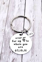 Long distance Relationship, Near or Far, Miles Apart Gift