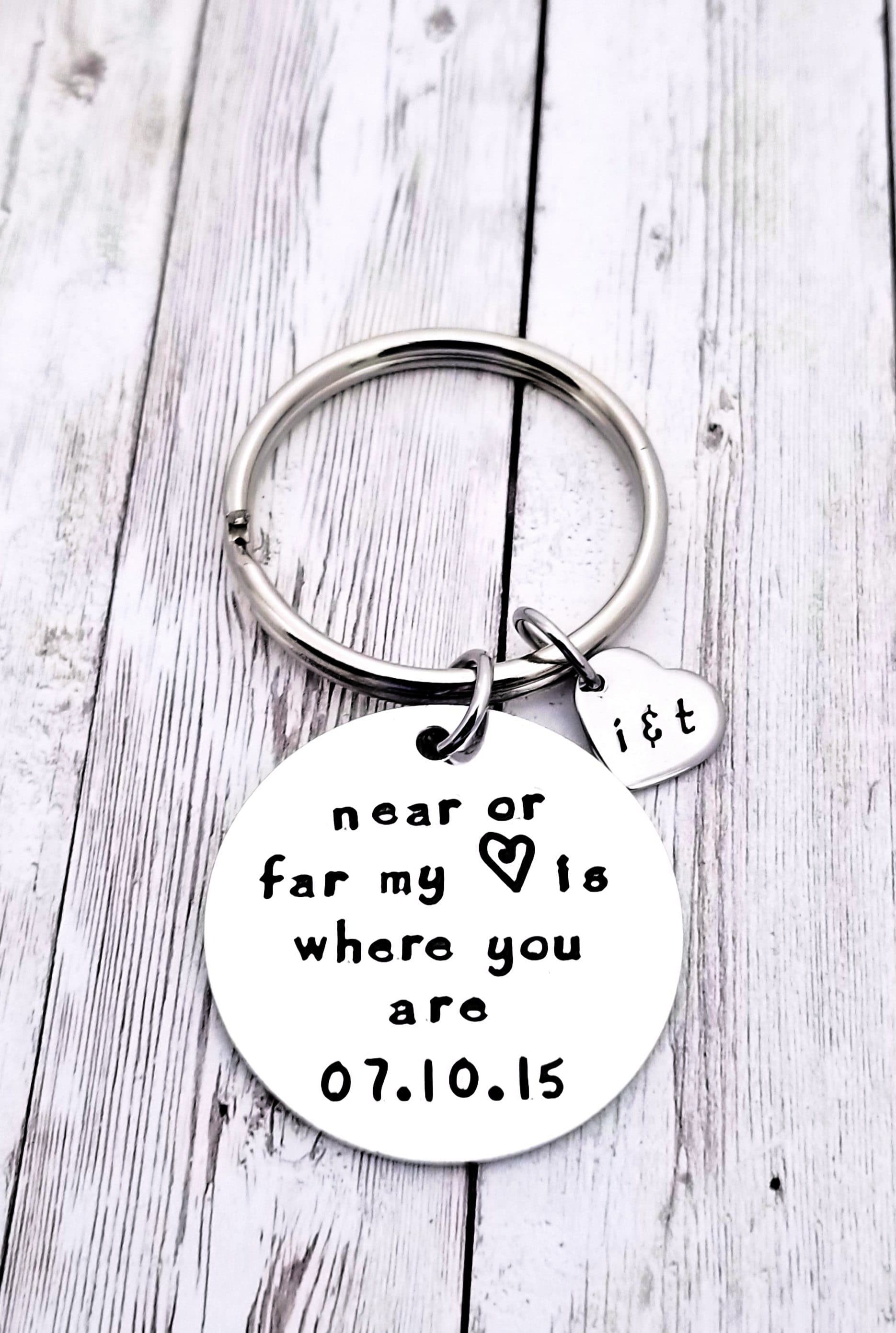 Long distance Relationship, Near or Far, Miles Apart Gift