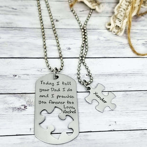 Personalized Gift Wedding, Wedding gift for step children, Step son gift, Step daughter gift, New Step Mom