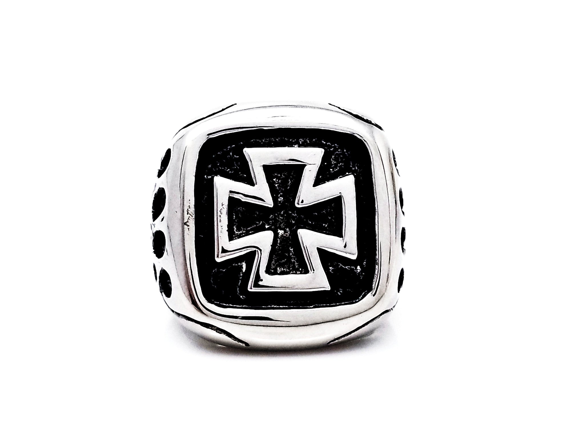 Maltese Cross Ring, Maltese Rings, Biker Ring, Honor Ring