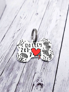 Custom Dog Tag, Pet Tag, Dog Collar Tag, Cat Collar Tag, Personalized Pet Tag, ID Tag for Pets, Collar Tags