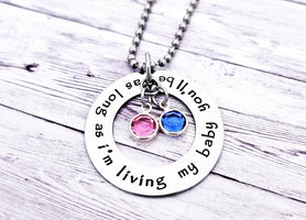 As Long As I'm Living, My Baby You'll Be, Mother's Necklace, Count Your Blessings, Birthstone Necklace