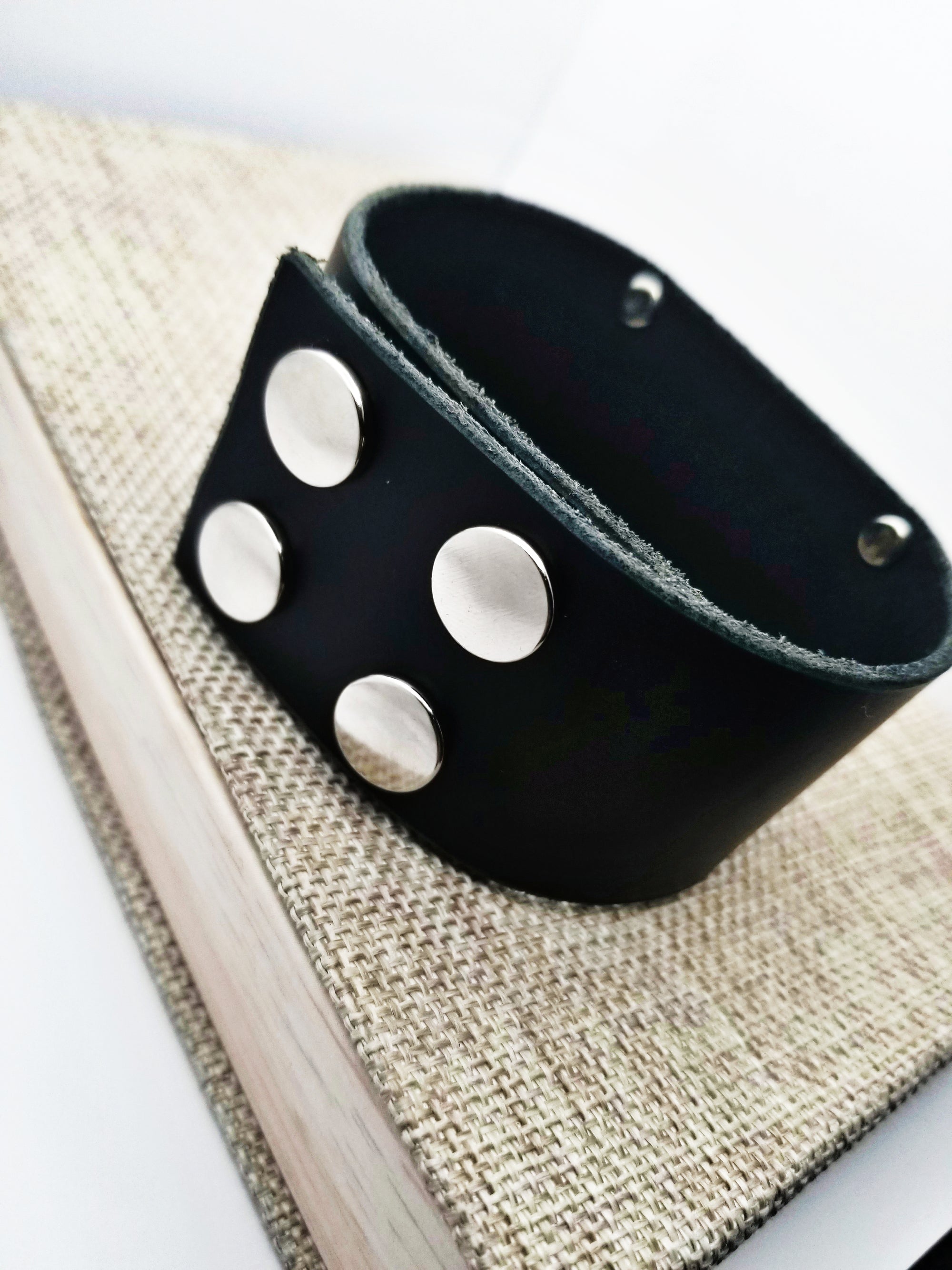 Valentine's Gift, Funny Gift for him, Custom Leather Cuff, Funny Bracelet Cuff, Valentine's Leather Cuff