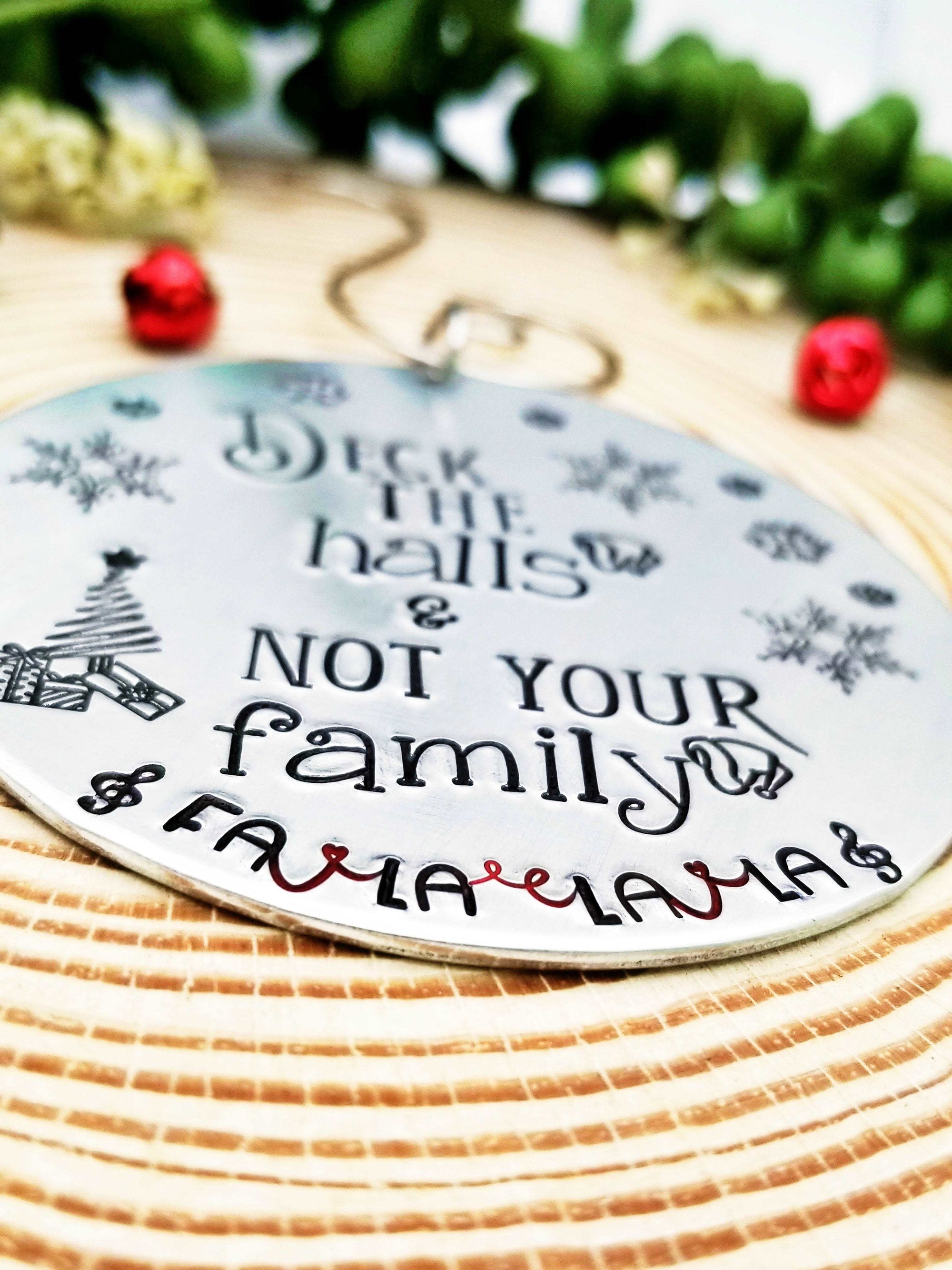Custom Christmas Ornament, Handmade Ornament, Personalized Christmas Ornament, Funny Ornament Gift