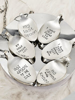 Spoonie Necklace, Vintage Flatware necklace, Spoon Theory, Spoon Necklace