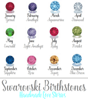 Add On Swarvoski Crystal - Add on to order only, Add on's, HandmadeLoveStories, HandmadeLoveStories , [Handmade_Love_Stories], [Hand_Stamped_Jewelry], [Etsy_Stamped_Jewelry], [Etsy_Jewelry]