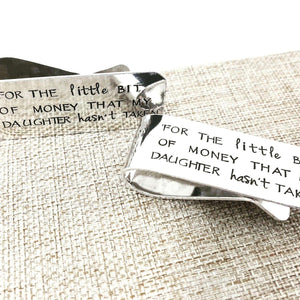 Father's Money Clip, Daddys Girl, Custom Money Clip, Funny Dad Gift, Fathers Day Gift, Gift for Dad, Money Clips, HandmadeLoveStories, HandmadeLoveStories , [Handmade_Love_Stories], [Hand_Stamped_Jewelry], [Etsy_Stamped_Jewelry], [Etsy_Jewelry]