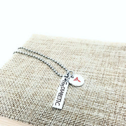 Type 1 Diabetes Alert Necklace, Medical Alert, Emergency Medical Necklace, Insulin Dependent, Necklaces, HandmadeLoveStories, HandmadeLoveStories , [Handmade_Love_Stories], [Hand_Stamped_Jewelry], [Etsy_Stamped_Jewelry], [Etsy_Jewelry]