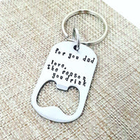 The Reasons, Father's Bottle Opener Keychain, #1 Dad, Fathers Day Gift, Gift for Dad, Gift for Husband, Bottle Openers, HandmadeLoveStories, HandmadeLoveStories , [Handmade_Love_Stories], [Hand_Stamped_Jewelry], [Etsy_Stamped_Jewelry], [Etsy_Jewelry]