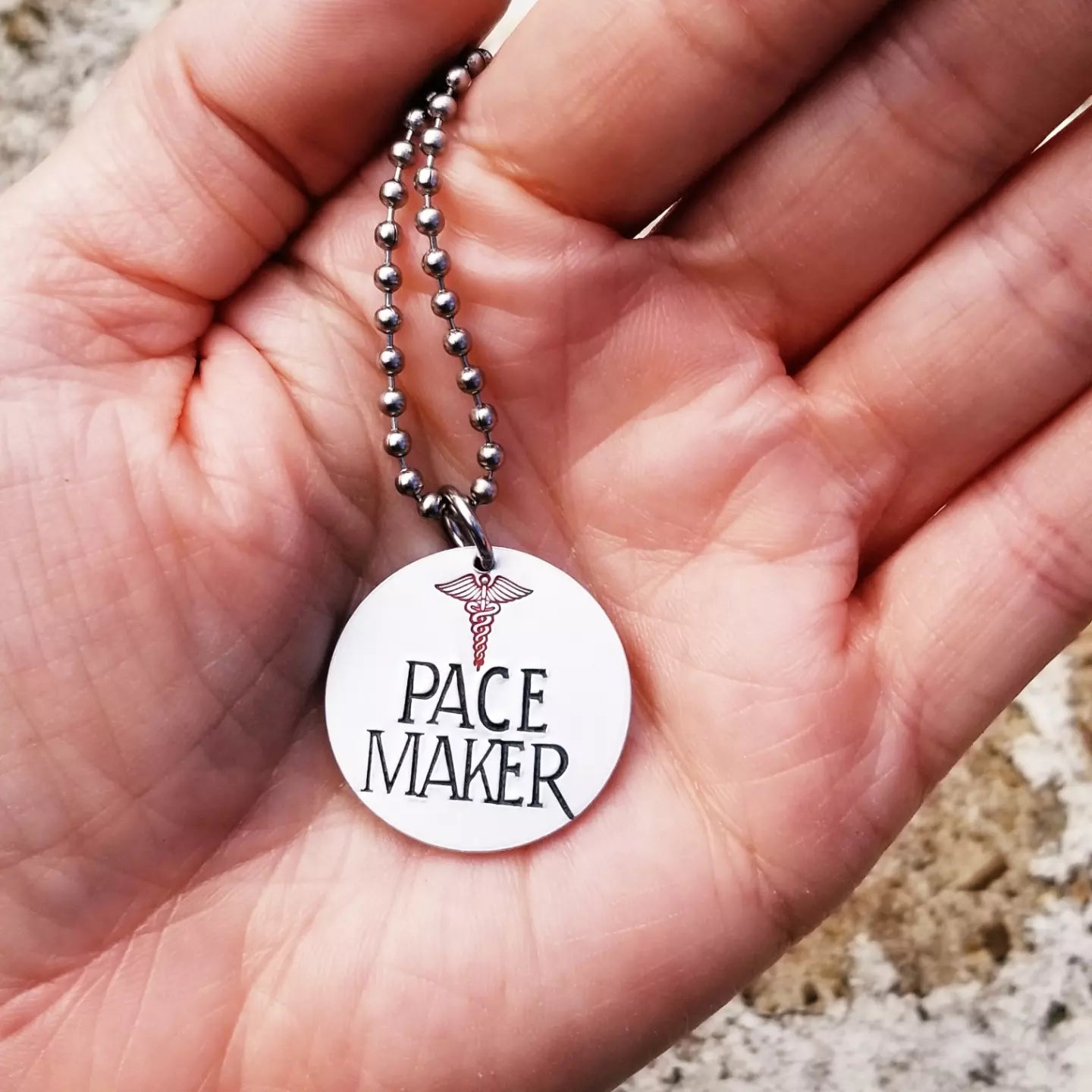 Emergency medical 2025 alert necklace