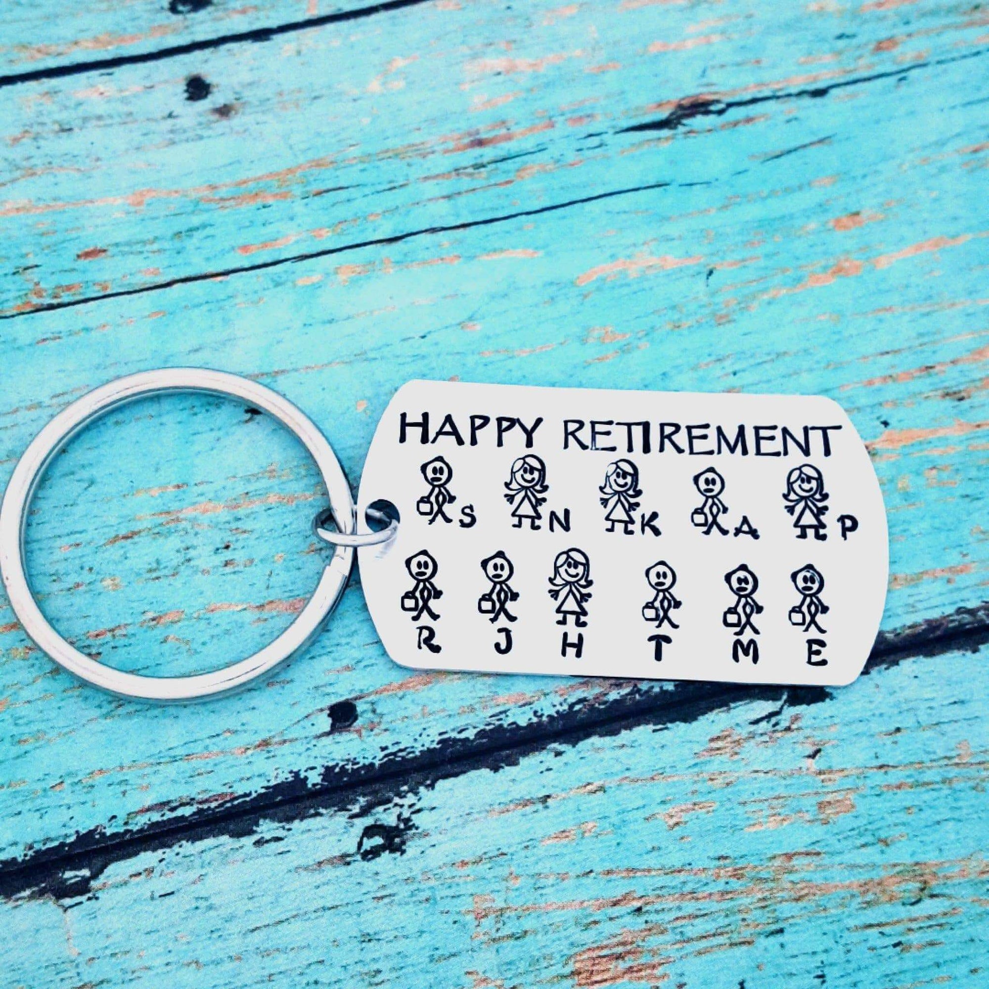 Coworker Gift, Retirement Gift, Relocation Gift, Management Gift, Office Coworker, Employee Gift,, Keychains, HandmadeLoveStories, HandmadeLoveStories , [Handmade_Love_Stories], [Hand_Stamped_Jewelry], [Etsy_Stamped_Jewelry], [Etsy_Jewelry]