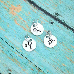 Add On  initial charm  Add on to order only, Add on's, HandmadeLoveStories, HandmadeLoveStories , [Handmade_Love_Stories], [Hand_Stamped_Jewelry], [Etsy_Stamped_Jewelry], [Etsy_Jewelry]
