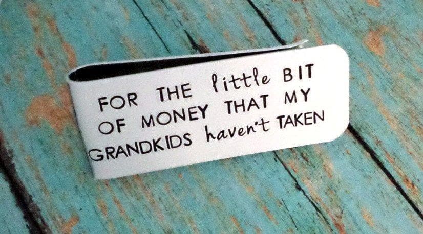 Grandfather's Money Clip, Custom Money Clip, Funny Papa Gift #1 Papa, Fathers Day Gift, Gift for Dad, Money Clips, HandmadeLoveStories, HandmadeLoveStories , [Handmade_Love_Stories], [Hand_Stamped_Jewelry], [Etsy_Stamped_Jewelry], [Etsy_Jewelry]