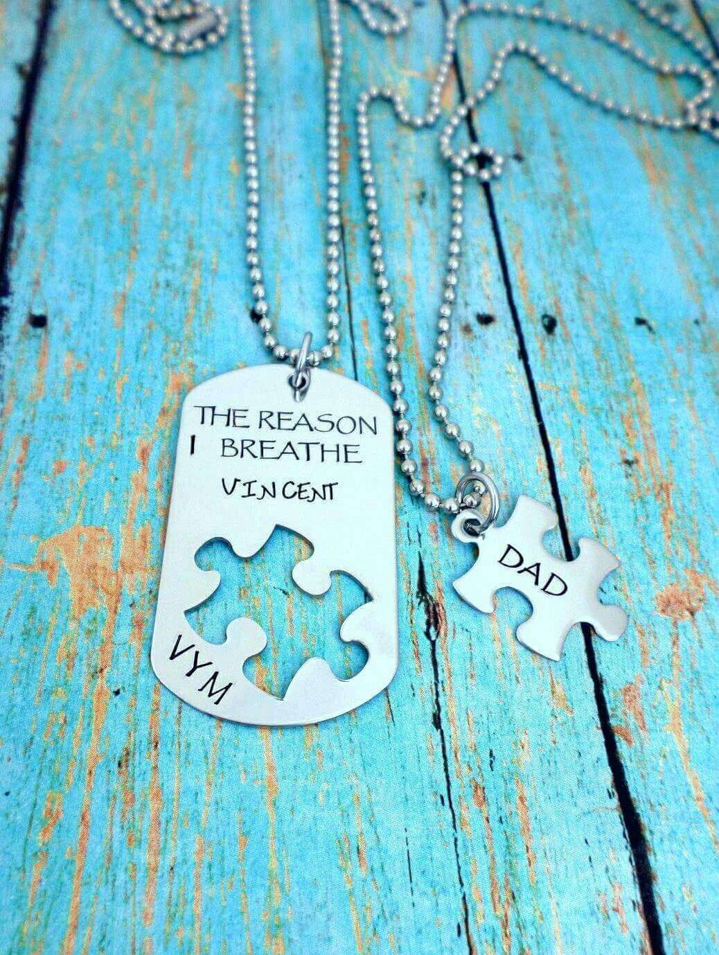 little things miss paola autism puzzle pendant necklace jewelry -  accessories necklaces pendant at Treppie