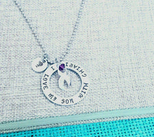 Chiari Awareness, I Love A Child With Chiari necklace, Chiari Jewelry, Chiari Malformation Awareness, Necklaces, HandmadeLoveStories, HandmadeLoveStories , [Handmade_Love_Stories], [Hand_Stamped_Jewelry], [Etsy_Stamped_Jewelry], [Etsy_Jewelry]